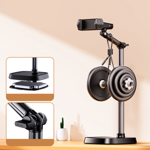 Boneruy Verstelbare Hoogte Draagbare Mobiele Ondersteuning Accessoires Mount Standaard Beugel Voor Mobiele Telefoon Houder - Product Image 4