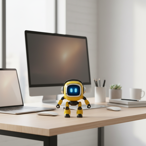 Estella HR, Robot Inteligente de Plástico Interactivo con IA y Control Remoto, Admite 37 Idiomas, Batería Recargable, para Niños de 5 a 7 Años - Product Image 6