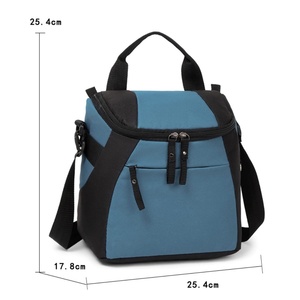 Factory Design Custom Sublimation Insulated Waterproof Polyester Fashion Classic Picnic <b>Cooler</b> <b>Bag</b> for Adult Men Long Shoulder - Product Image 2