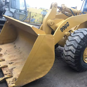 Chargeur de boeuf de dérapage de Caterpillar 966G puissant charge évaluée de 6 tonnes basse consommation de carburant rentable pour de grands projets de construction - Product Image 1