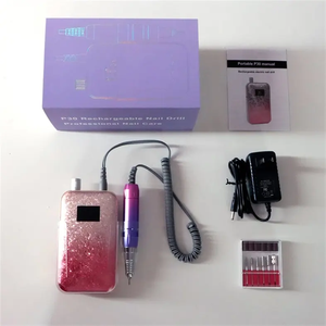 Perceuse à ongles rechargeable 35000 tr/min <span class=keywords><strong>Kit</strong></span> de manucure portable sans fil électrique professionnel pour salon maison - Product Image 4