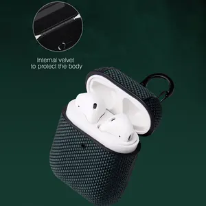 Étui pour écouteurs pour Airpods 2 1 3 housse écouteurs manchon pour Apple Airpods <span class=keywords><strong>Pro</strong></span> 2 3 1 étui de Protection coque toile Capa avec crochet - Product Image 4