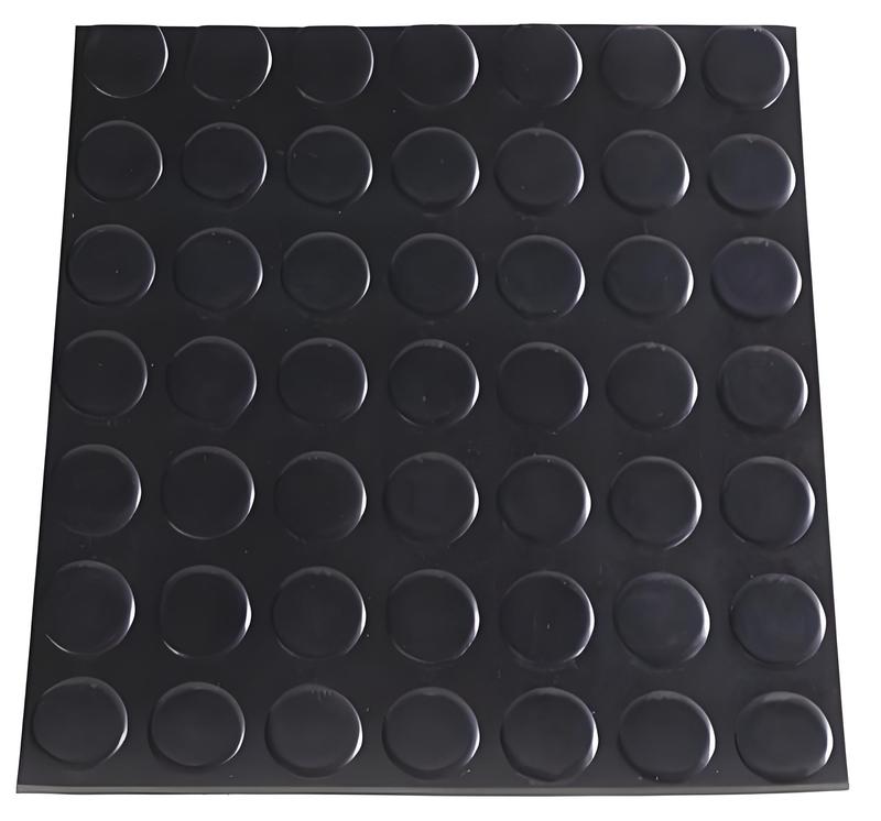 Bubble Sheet Rubber Flooring Button Dot