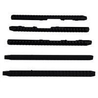 Rail de guidage coulissant en acier inoxydable et aluminium, sur mesure, de haute qualité, durable, pour accessoires de chasse, usiné CNC, anodisé avec précision