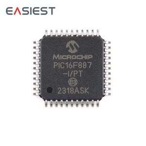 PIC16F887-I อิเล็กทรอนิกส์44 TQFP แบบฝังใหม่ดั้งเดิม - Product Image 2