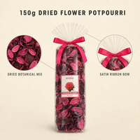Sachet désodorisant parfumé 150g pour voiture et armoire, pot-pourri de fleurs séchées aromatiques