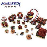 Inductor de Potencia Toroidal de Alta Corriente, Valor Personalizado 1A-50A para Inversor Solar, Cargador de Vehículos Eléctricos, RoHS, ISO9001, Núcleo de Sendust, Baja Pérdida