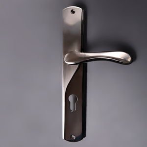 Tay Nắm Cửa Trước Cần Bán Hợp Kim Kẽm Tay Nắm Cửa Bên Trong Bộ Khóa Cửa Trên Tấm - Product Image 2