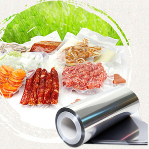 Cibo personalizzato eco-friendly <span class=keywords><strong>AlOx</strong></span> rivestito trasparente alta barriera storta PET rullino pellicola per sacchetti di cioccolato ad alta temperatura - Product Image 1