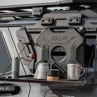 Kits de panneau d'expansion de fenêtre latérale de voiture en aluminium 4x4 avec support de réservoir 7L carte de Traction pour réservoir GWM 400 accessoires tout-terrain