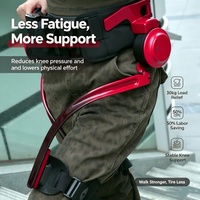 Exosquelette léger à intelligence artificielle pour la marche, aide à la marche pour les membres inférieurs avec soutien du genou et de la hanche pour la randonnée et la mobilité quotidienne