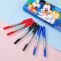 Lot de marqueurs permanents à double pointe pour l'art, pointe ultra-fine de 0,5 mm et pointe de 2 mm, encre à séchage rapide, imperméable, faible odeur, application fluide sans sautements, en plastique