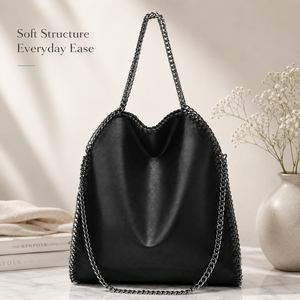 <span class=keywords><strong>Bolso</strong></span> de mano de moda para <span class=keywords><strong>fiesta</strong></span> y noche para mujer, de cuero vegano PU, con cremallera, diseño fruncido, remaches y bordado floral, Tendencia 2026 - Product Image 3