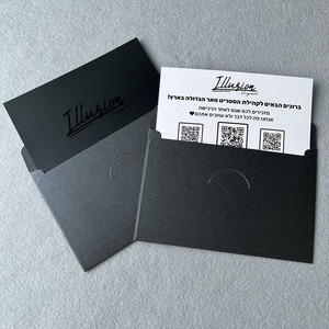 カスタム印刷ロゴ紙カード封筒セットプロモーションスモールビジネス感謝カード - Product Image 2