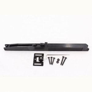 WEKIS Quincaillerie moderne en aluminium et laiton pour portes de grange extérieures à fermeture douce et insonorisées, amortisseur robuste pour portes coulissantes de grange - Product Image 6