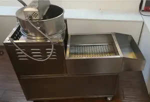 Turkije Straat Snack Elektrische Hot Air Caramel Popcorn Maker Machine