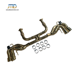 High Flow Performance Racing 304SS valve d'échappement X tuyau Gold Catback pour <span class=keywords><strong>Corvette</strong></span> C8 6.2L V8 <span class=keywords><strong>2022</strong></span> - Product Image 4