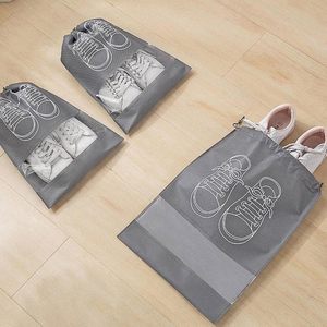 Bolsa de Viaje para Zapatos con Cordón, de Tela No Tejida, Ecológica, a Prueba de Polvo, con Logotipo Personalizado - Product Image 6
