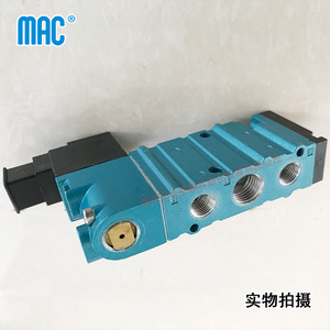 วาล์วแม่เหล็กไฟฟ้า Mac รุ่น 411A-DOA-DM-DDAJ-1KJ ชิ้นส่วนควบคุมด้วยลม - Product Image 3