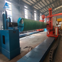 Vente directe d'usine chinoise de moules pour tuyaux en FRP, ligne de production de tuyaux en fibre de verre, équipement d'enroulement en plastique renforcé de fibre de verre