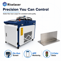 Machine de soudage laser portative 3000W, soudeuse laser à fibre, refroidie par eau, pour acier inoxydable et aluminium