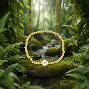 E295-B200-0214G Fashion <b>Beaded</b> <b>Bracelet</b> - Product Image 3
