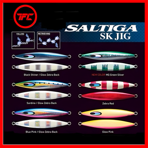 Daiwa Saltiga SK Metal lento mar pesca señuelo Jiging 200g 250g duro Artificial Bionics cebo atún jigs - Product Image 3