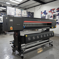 Impresora de sublimación Yinstar 4 cabezales i3200 plotter de impresión digital de gran formato para calandria textil e impresión de prensa de tela