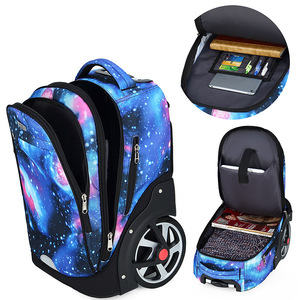 Mochila con ruedas para estudiantes de secundaria, niños de primaria, rueda de escalada, bolsa de viaje para niñas, bolsa de rodillos, Maleta giratoria, equipaje - Product Image 4