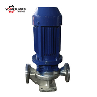 Pompa Booster Sentrifugal Vertikal 25m3/Jam, Head 20m, 3kw untuk Irigasi Sprinkler Lanskap