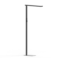 Lampe sur pied LED moderne à bras flexible, commande tactile, 3 modes de couleur, CRI 95, protection des yeux, corps en aluminium, 2050LM pour salon