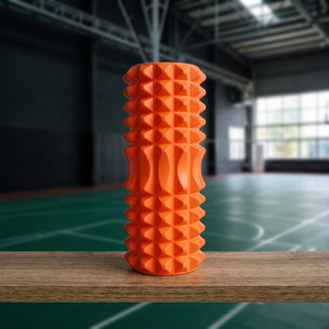 Rouleaux en mousse PVC solides, confortables, portables, écologiques, durables, de qualité supérieure, pour la gym, le fitness, le massage musculaire, le yoga et le Pilates - Product Image 1