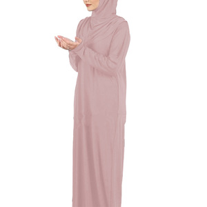 Commercio all'ingrosso Dubai Abaya personalizzato islamico turchia preghiera abito lungo tradizionale etnico Maxi vestito Hijab abbigliamento musulmano <span class=keywords><strong>per</strong></span> le donne - Product Image 2