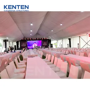 KENTEN 20x40m großes Festzelt Hochzeits saal Bankett zelt Outdoor Party Metall klassische Rahmen Event große Zelte für Außen veranstaltungen