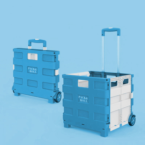 Carritos de Compras Multifuncionales WAHSUN, Carrito Plegable Grande, Carrito de Supermercado con <span class=keywords><strong>Ruedas</strong></span> - Product Image 4