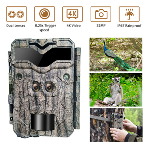 Keepguard KW698A caméra de repérage à <span class=keywords><strong>2</strong></span> capteurs caméra de jeu 4K à double objectif - Product Image 2