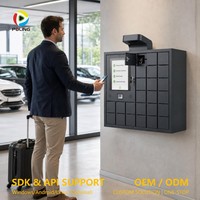 Kiosque d'échange de clés pour la remise de véhicules automatisée et le service client sans contact