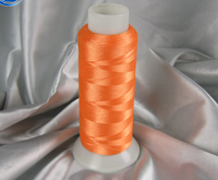 Fil de soie polyester résistant aux hautes températures glands tressés broderie rayonne fil à coudre point de croix tricot mercerisé