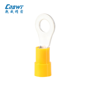 Brass Uốn Tóc bồng thiết bị đầu cuối cho xe ô tô Nylon cách điện Brass thiết bị đầu cuối kết nối cáp thiết bị đầu cuối Brass uốn thiết bị đầu cuối - Product Image 3