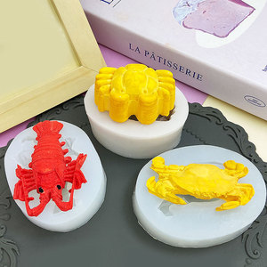 Đạo cụ cua lông mô phỏng, mô hình thức ăn tôm càng sáng tạo, đồ chơi thức ăn cua và đạo cụ vui nhộn - Product Image 2