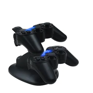 Gamepad şarj güç kaynağı şarj istasyonu çift denetleyici şarj standı için PS3