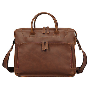 Fashionable Briefcase Pu Leather Slim Sleeve <b>Laptop</b> <b>Bag</b> <b>for</b> <b>Men</b> Custom 14 Inch <b>Men</b> <b>Laptop</b> Messenger <b>Bag</b> - Product Image 1