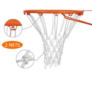 Filet de panier de <span class=keywords><strong>basket</strong></span>-ball en Polyester personnalisé, Durable, diamètre de corde de 6mm, pour jeu, vente directe d'usine - Product Image 2