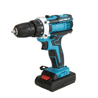 Perceuse électrique sans fil RYNEX 21V, perceuse-visseuse rechargeable au lithium, 2 vitesses, mandrin 10 mm, portable pour le bricolage à domicile