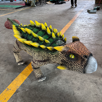 Dinosaure mécanique animatronique réaliste et personnalisé, électrique, pour centres commerciaux, parcs d'aventure et événements aéroportuaires