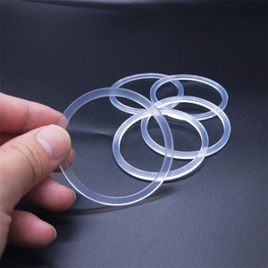 Cao cấp chất lượng cao su bộ phận sản phẩm Silicone niêm phong Vòng bán buôn tùy chỉnh Silicone Flat Gasket - Product Image 1