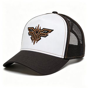 หมวกแก๊ปทรงทรัคเกอร์ปักลายอินทรีเรขาคณิต ผ้าแคนวาสน้ำหนักเบา ระบายอากาศได้ดี เหมาะสำหรับปั่นจักรยาน กอล์ฟ เดินป่า วิ่ง - Product Image 3