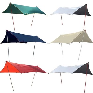 Bâche <span class=keywords><strong>de</strong></span> camping extérieure, <span class=keywords><strong>abri</strong></span> ultraléger imperméable et pare-soleil, tente portable coupe-vent pour plage et pique-nique - Product Image 3
