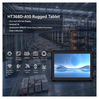 Tablette industrielle robuste 10,1 pouces Android 16 IP67 Qualcomm Octa Core 2,0 GHz 4 Go 64 Go 4G Double SIM avec connecteur Pogo Pin