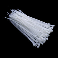 Attaches-câbles autobloquantes en nylon PA66 4*200mm, noir et blanc, longueur 200mm, pour regroupement de fils, prix bas direct fabricant